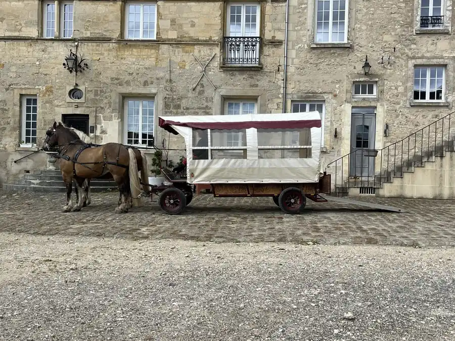 location calèche PMR oise